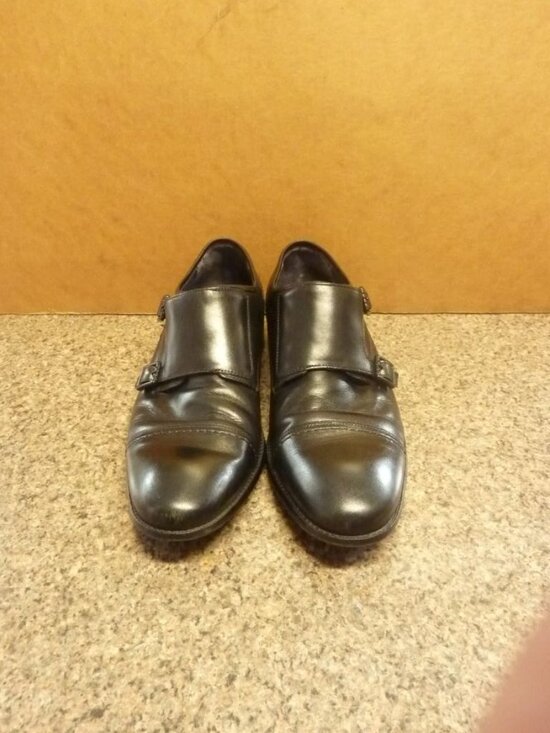 Cole Haan Grand OS Black Leather Double Monk Strap Shoes US Men’s (Size 11.5) main image 8